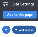 click Add to page or add section