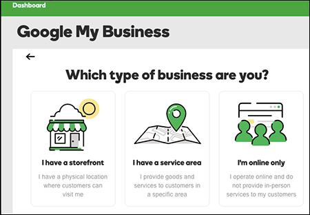 Choose business type