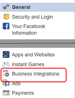click business integrations