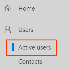 Users and Active users