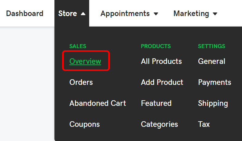 online store enable reviews overview