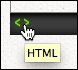 Click HTML button at bottom left of block window
